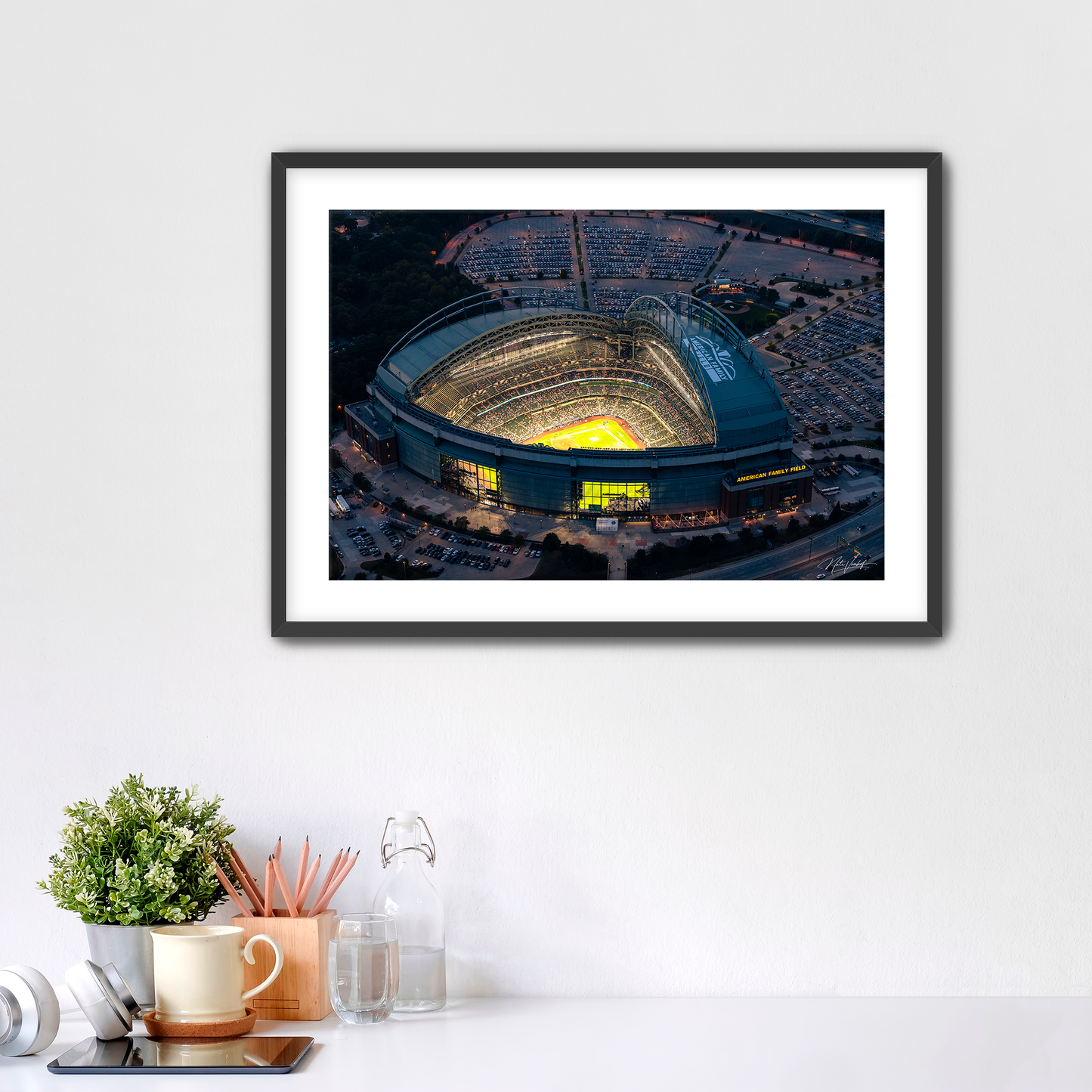 MyFlightTours x American Family Field Close Up Fine Art Print 2024