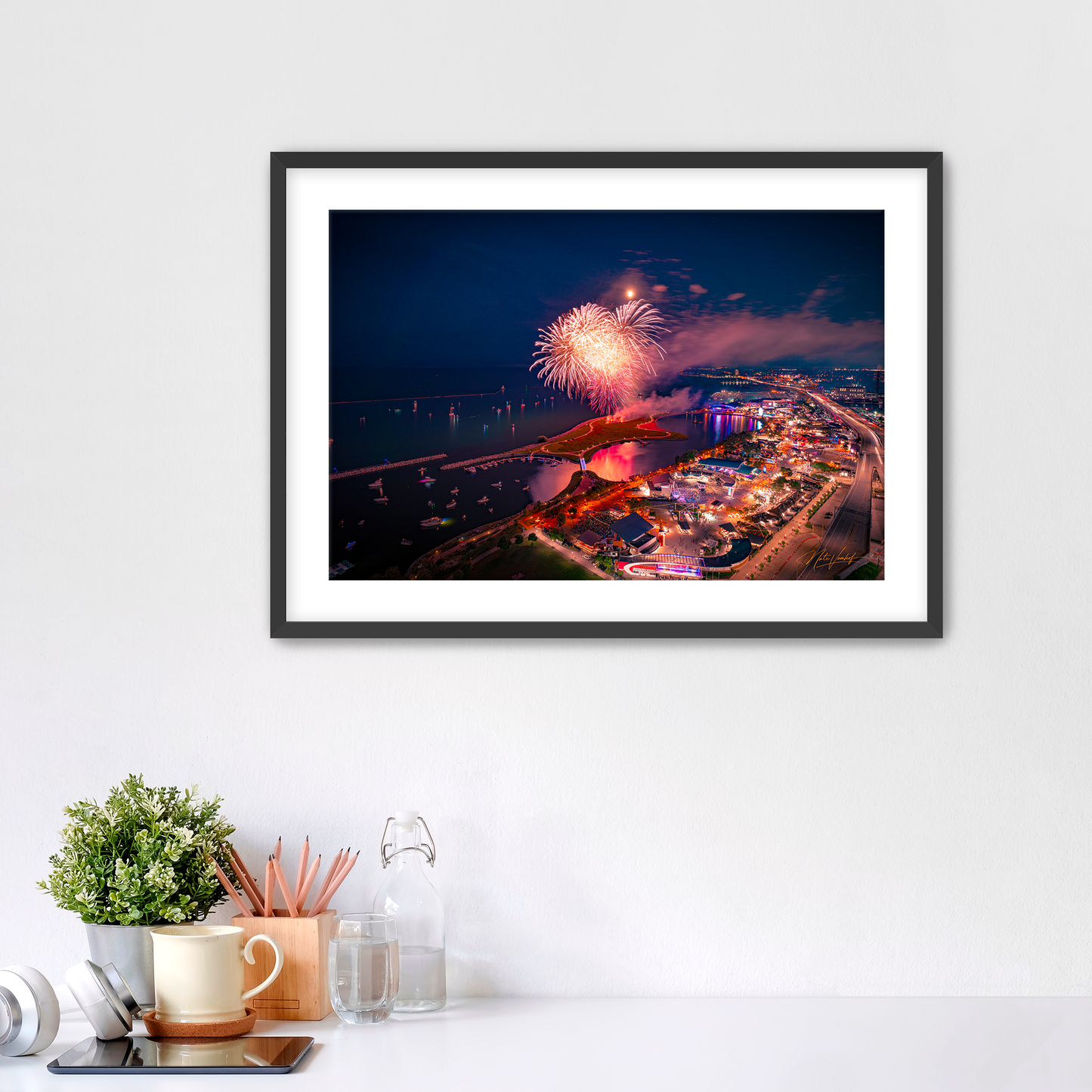Summerfest's Big Bang 2024 Fine Art Print