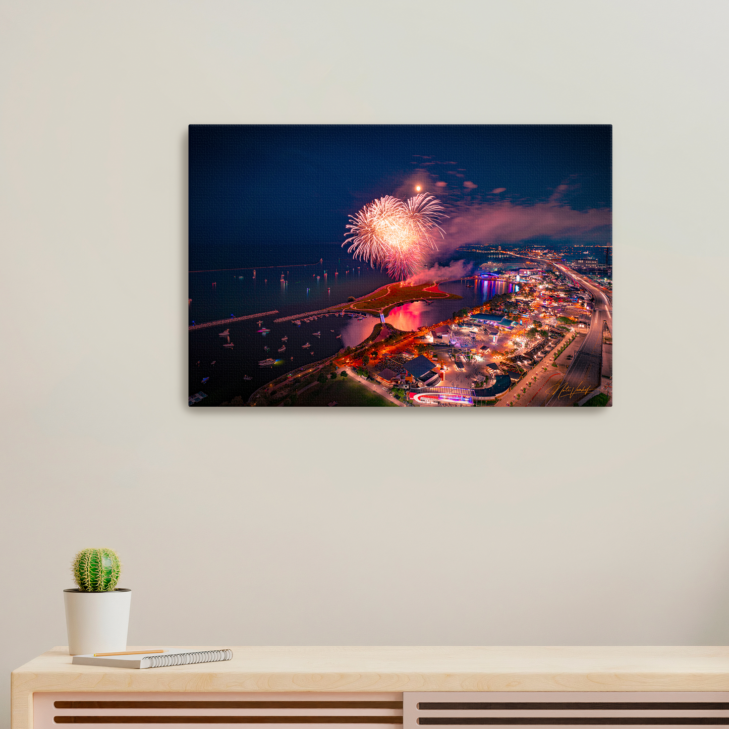 Summerfest's Big Bang 2024 Canvas