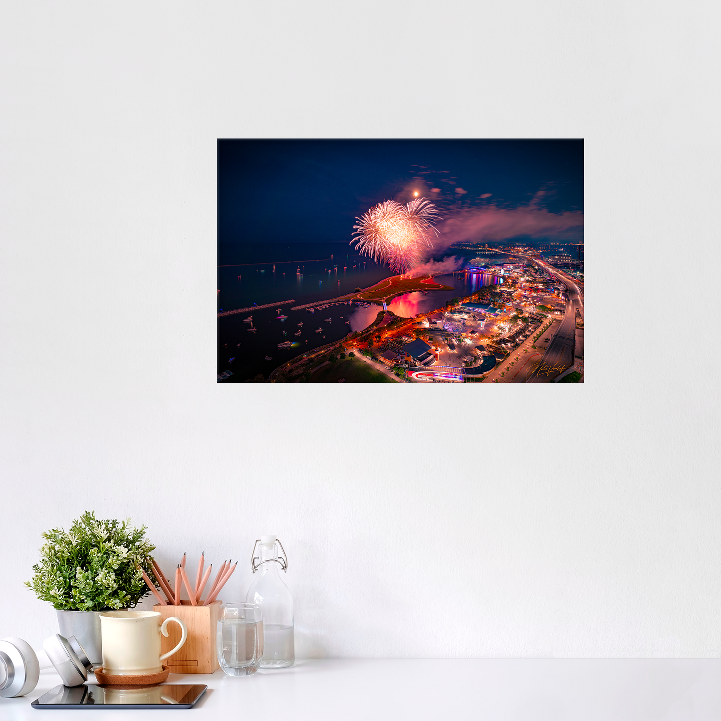 Summerfest's Big Bang 2024 Fine Art Print
