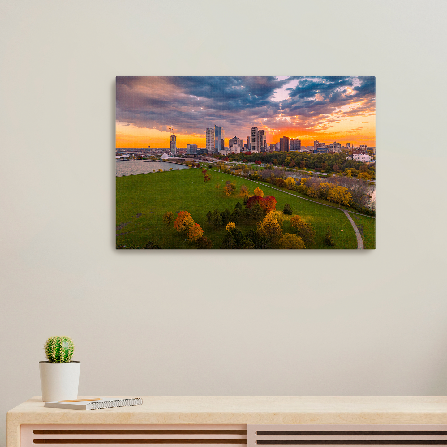 Fall in MKE Canvas