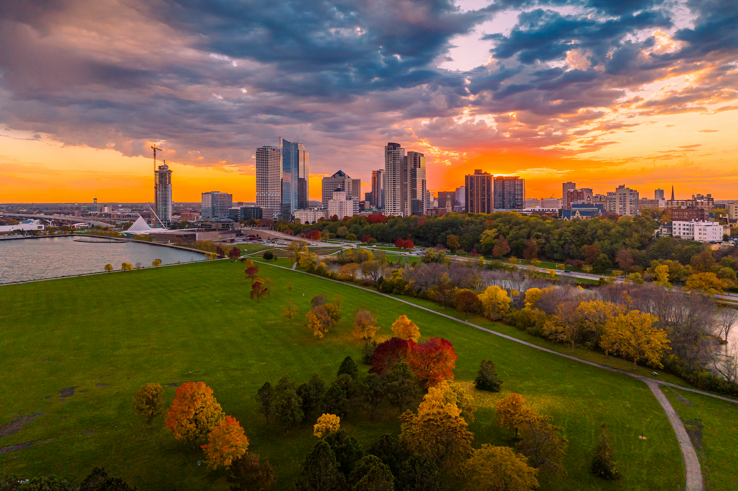 Fall in MKE Canvas