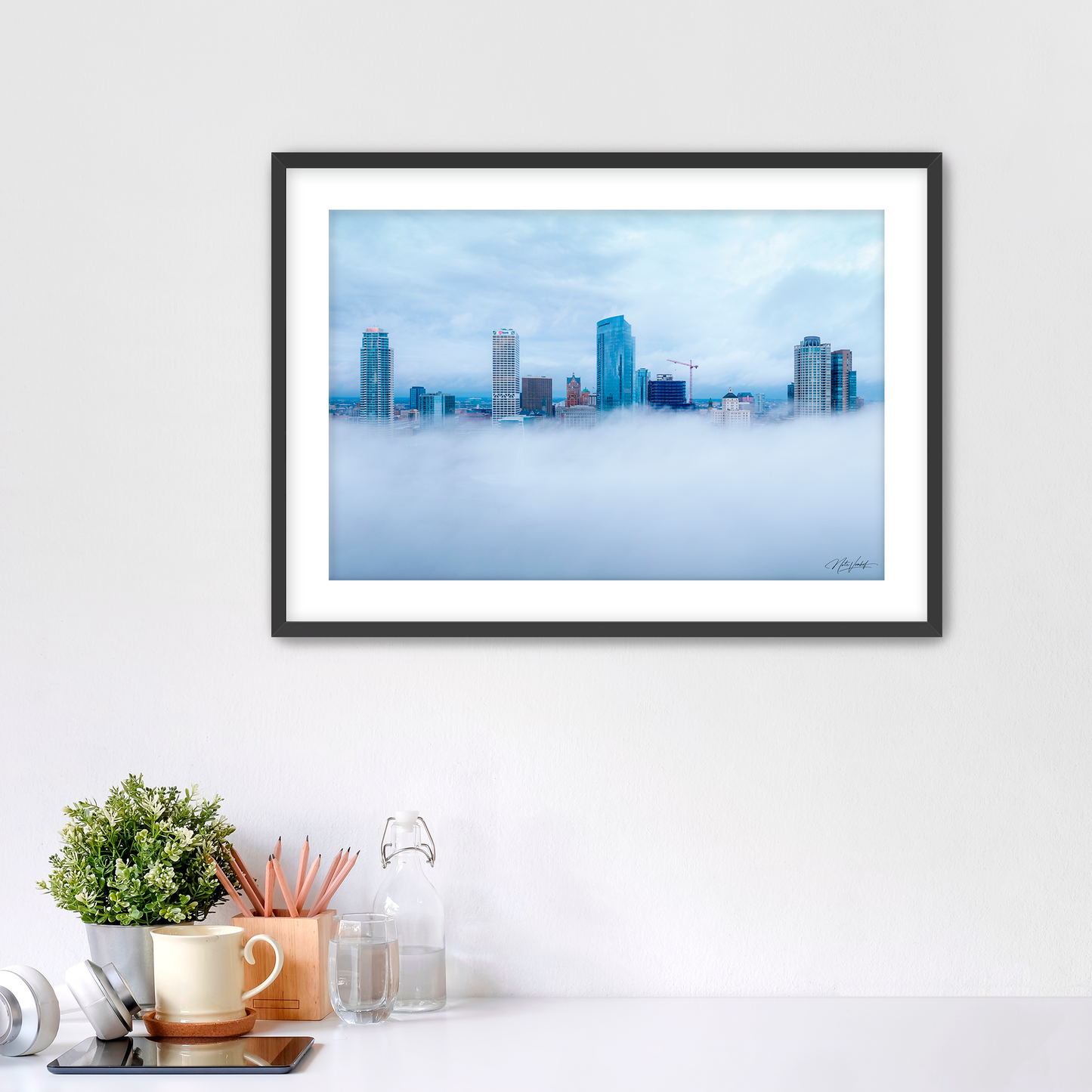 Milwaukee Fog 2024 Fine Art Print