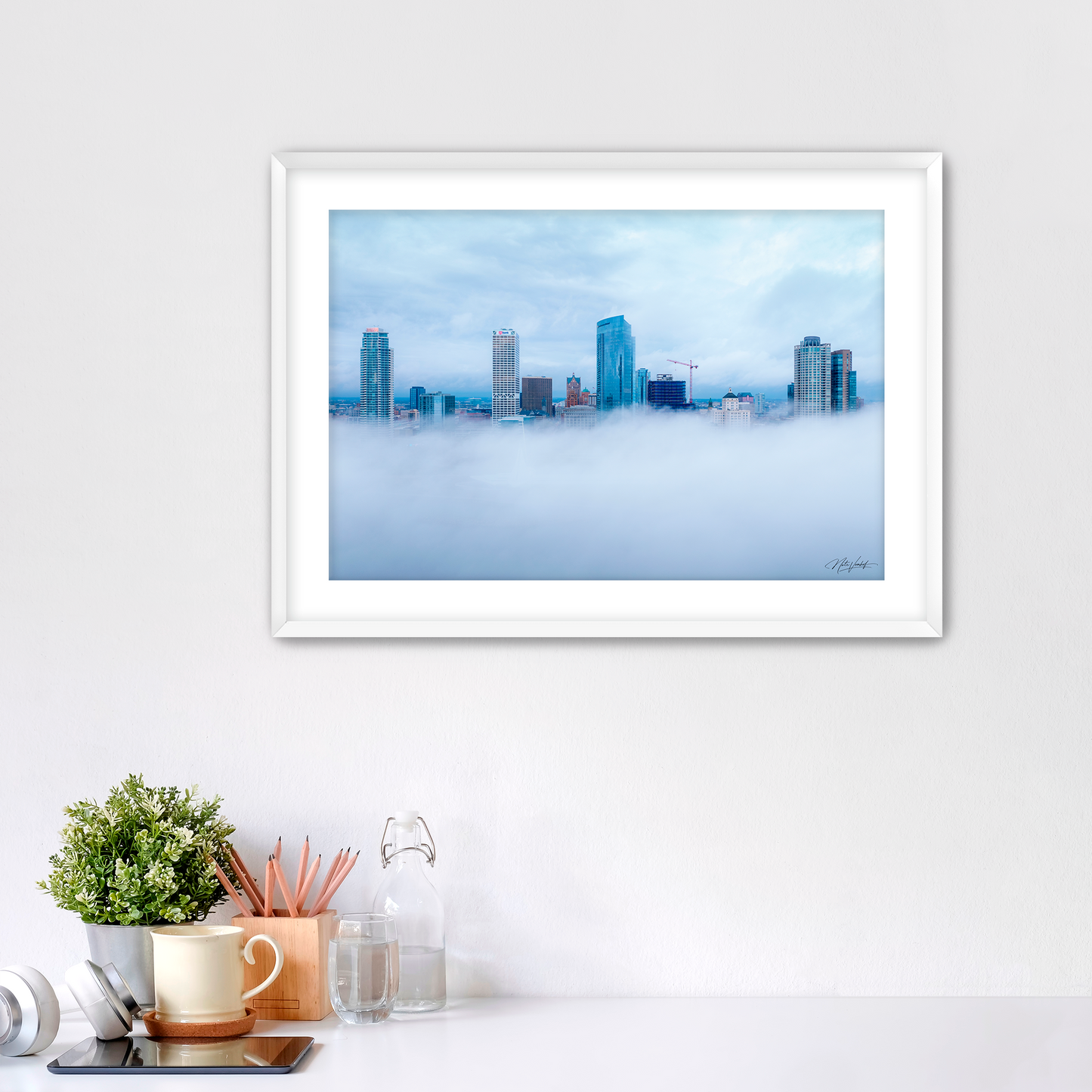 Milwaukee Fog 2024 Fine Art Print