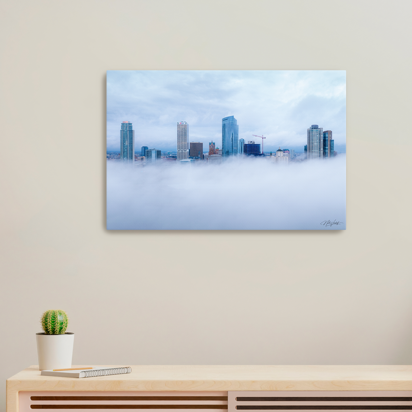 Milwaukee Fog 2024 Canvas