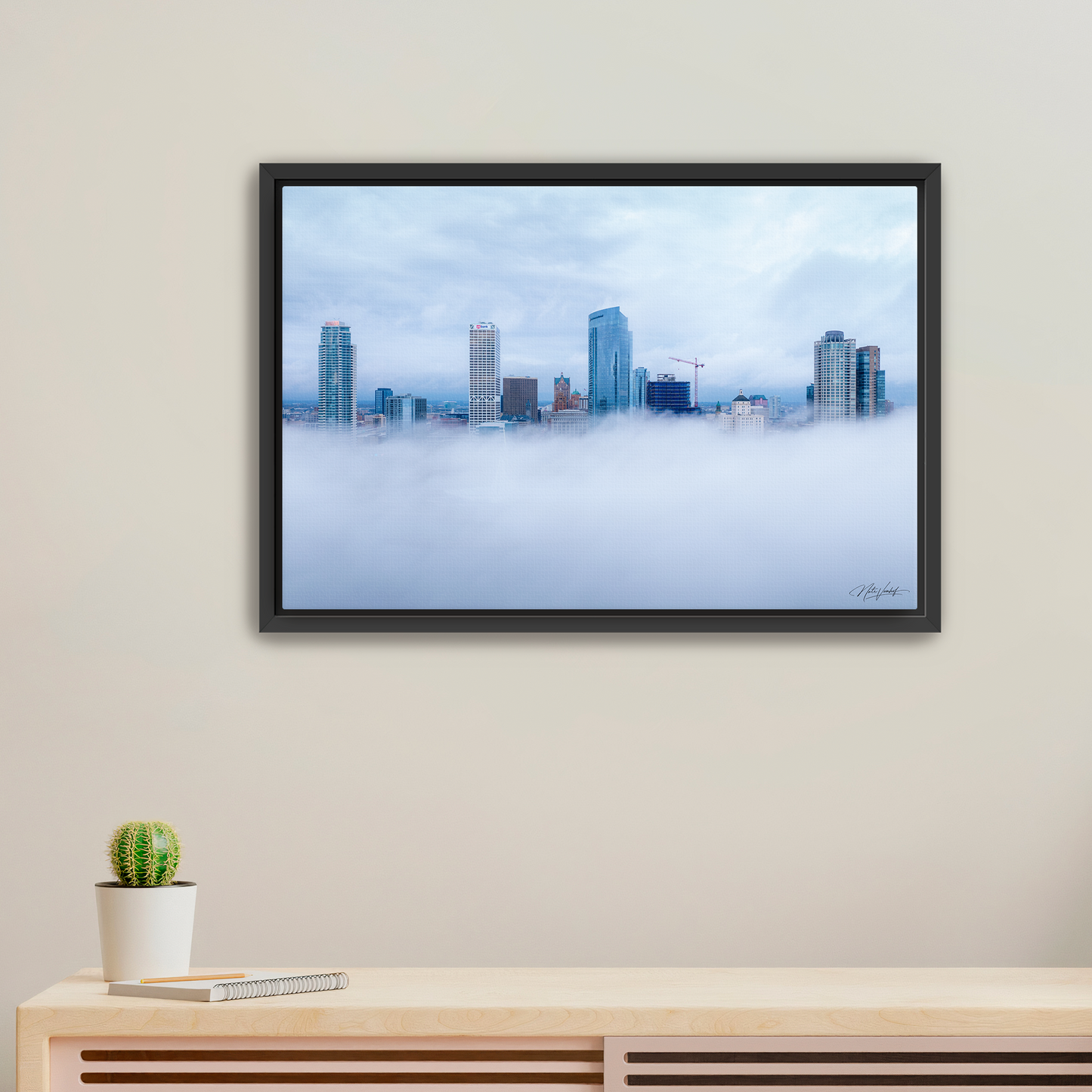 Milwaukee Fog 2024 Canvas