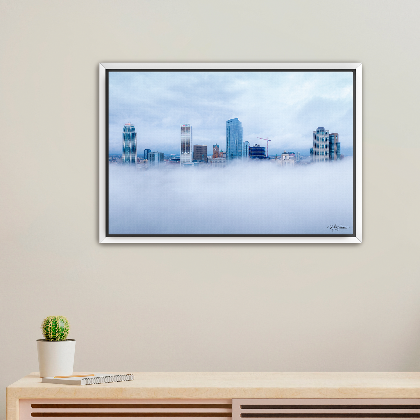 Milwaukee Fog 2024 Canvas