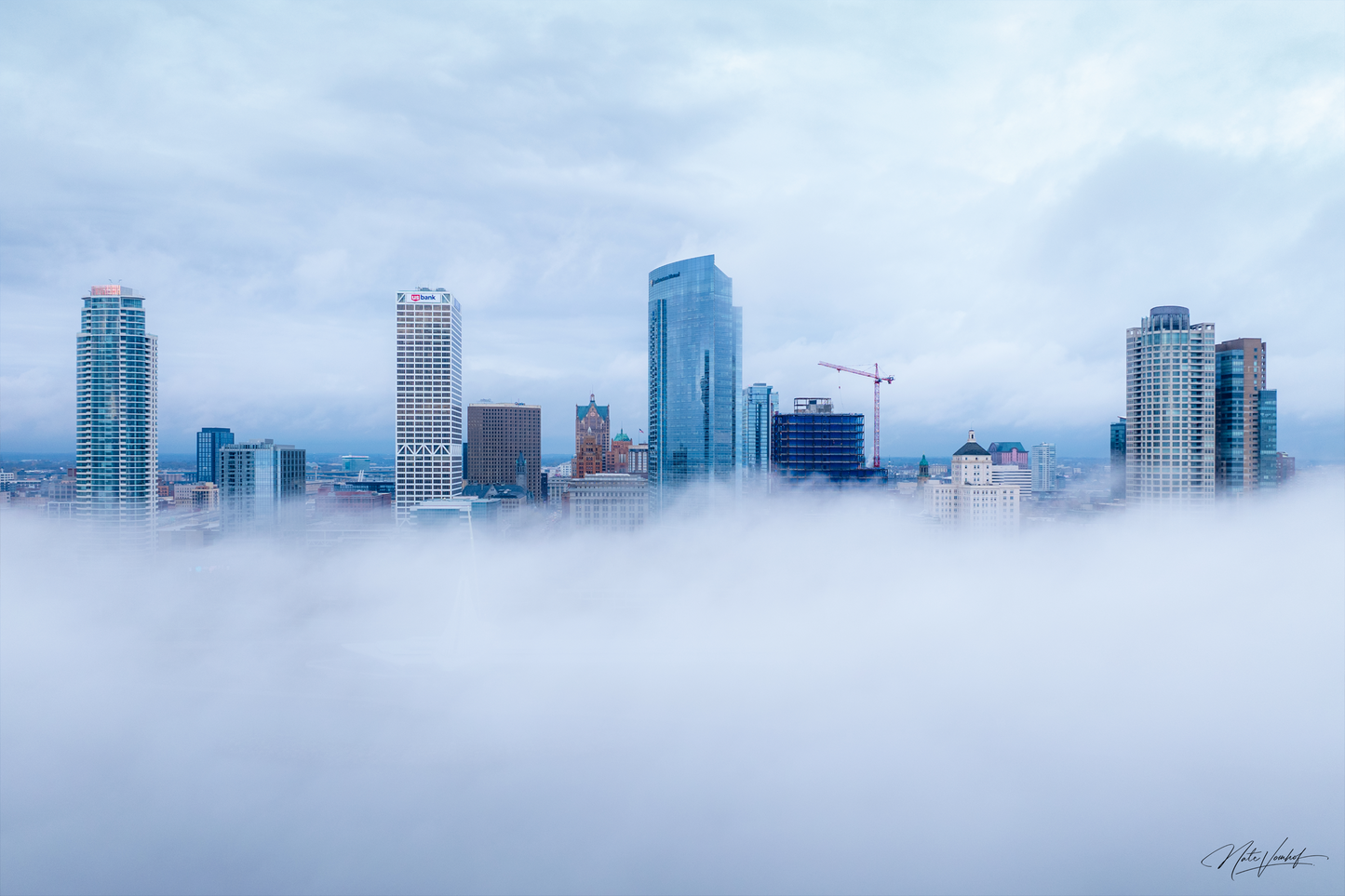 Milwaukee Fog 2024 Fine Art Print