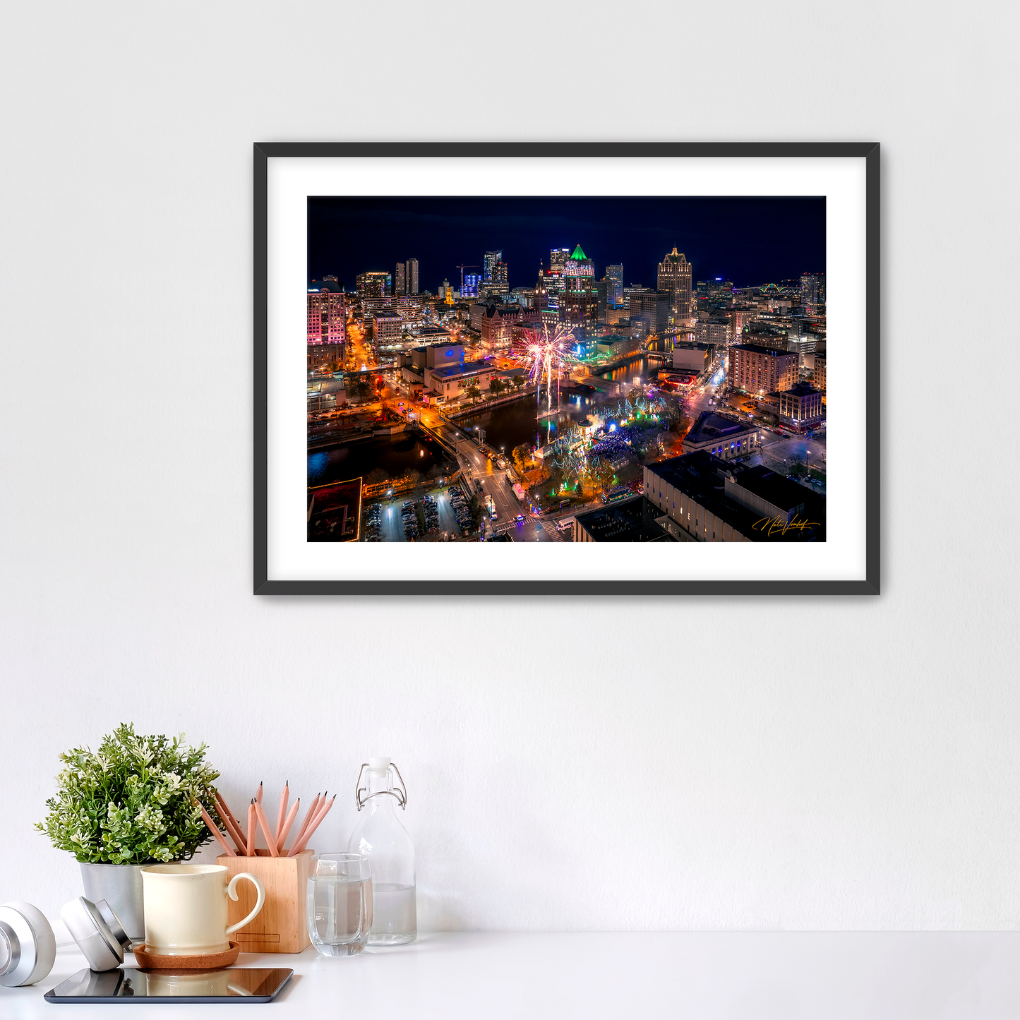 Holiday Lights Extravaganza 2024 Fine Art Print