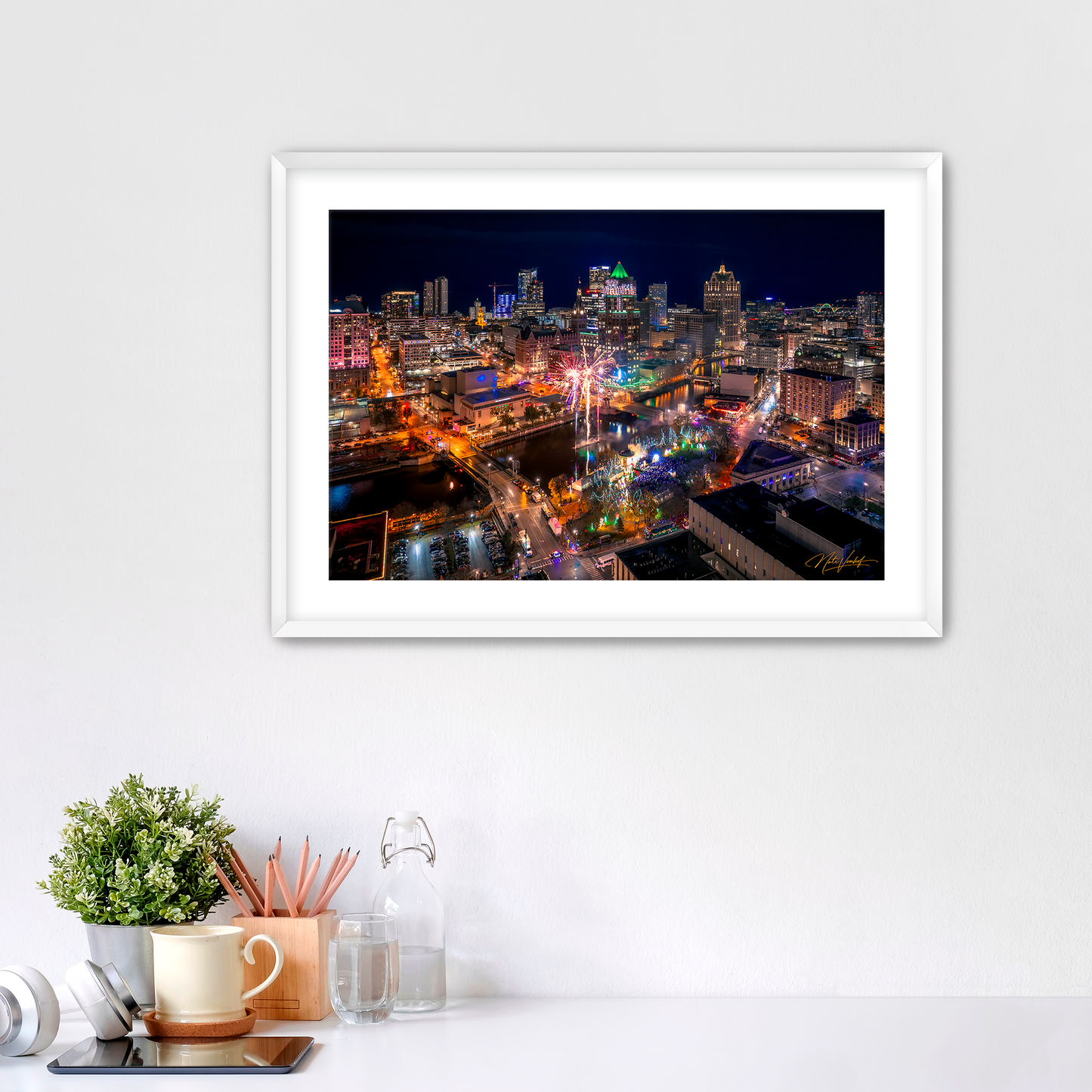 Holiday Lights Extravaganza 2024 Fine Art Print