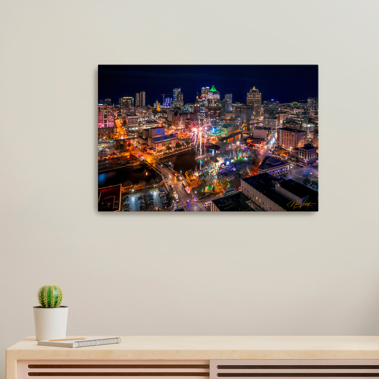 Holiday Lights Extravaganza 2024 Canvas