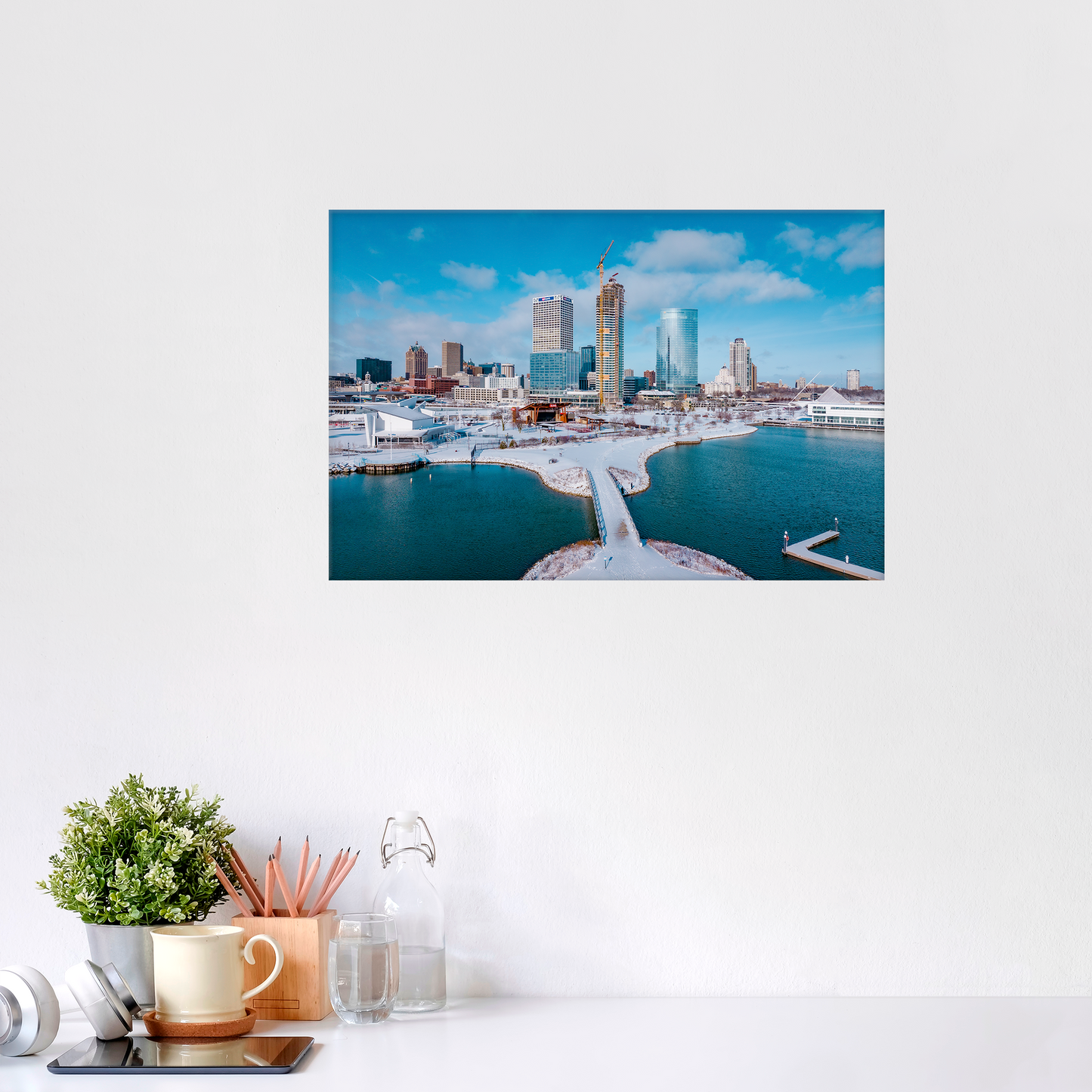 Milwaukee Winter Fine Art Print