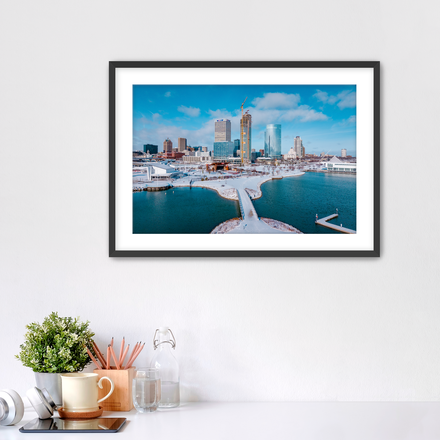 Milwaukee Winter Fine Art Print