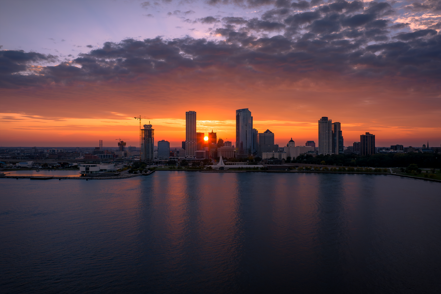 Milwaukee Henge Skyline Canvas