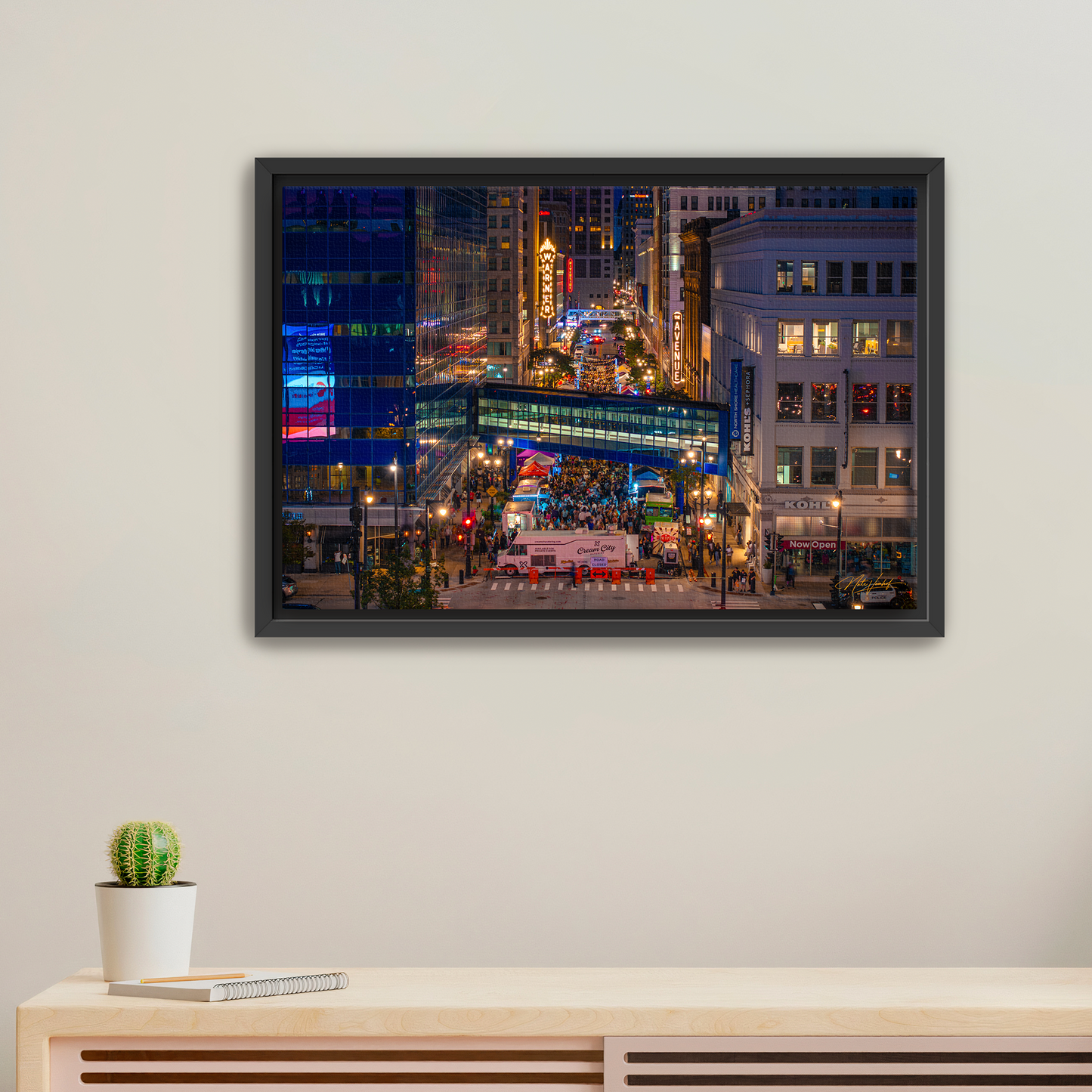 Milwaukee Night Market Canvas