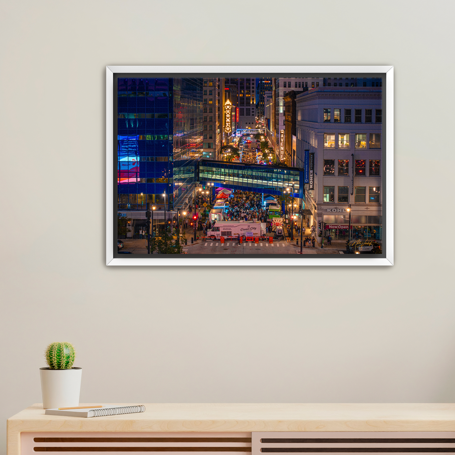 Milwaukee Night Market Canvas