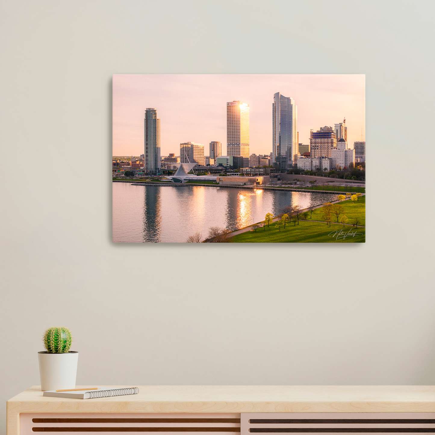 Shine On MKE Canvas