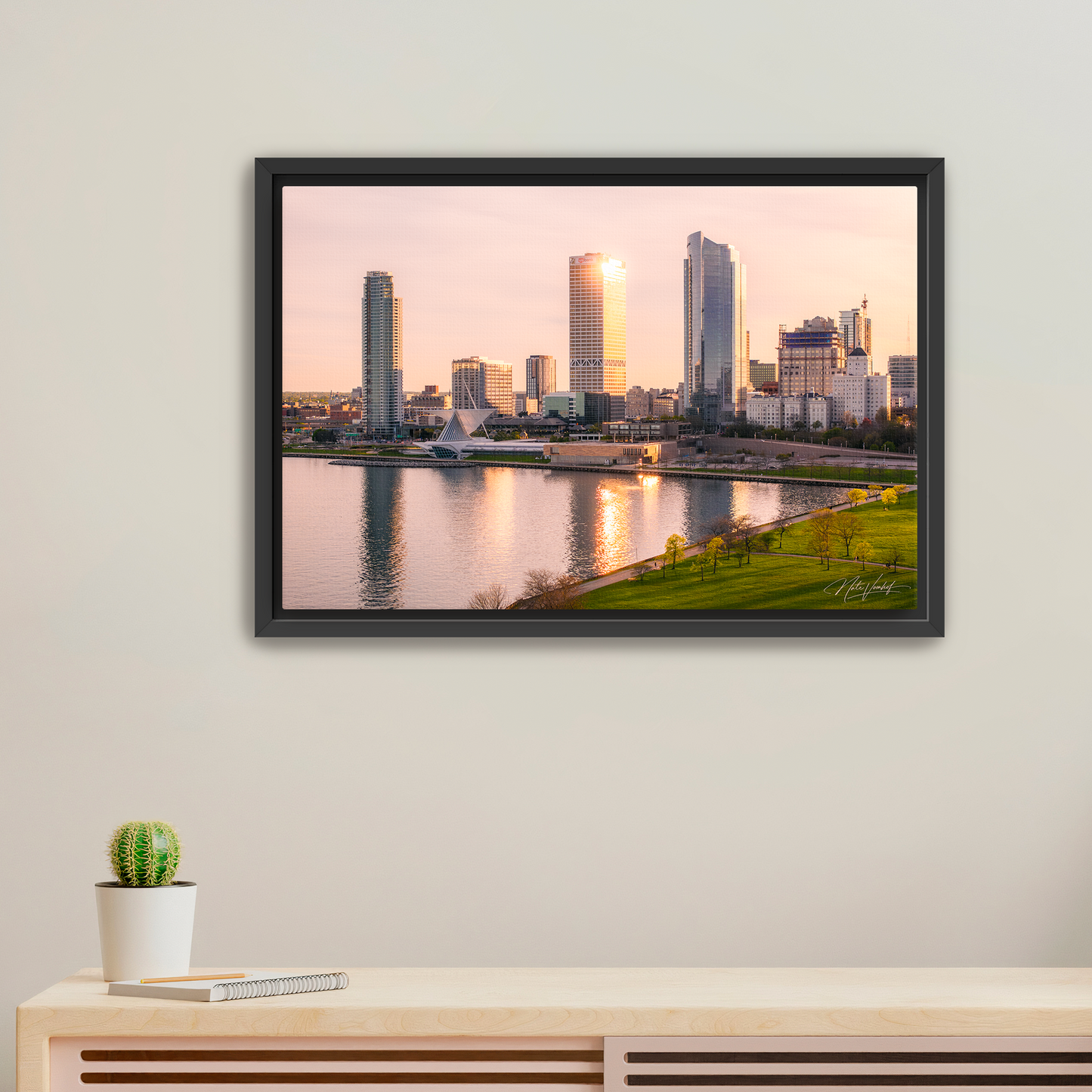 Shine On MKE Canvas