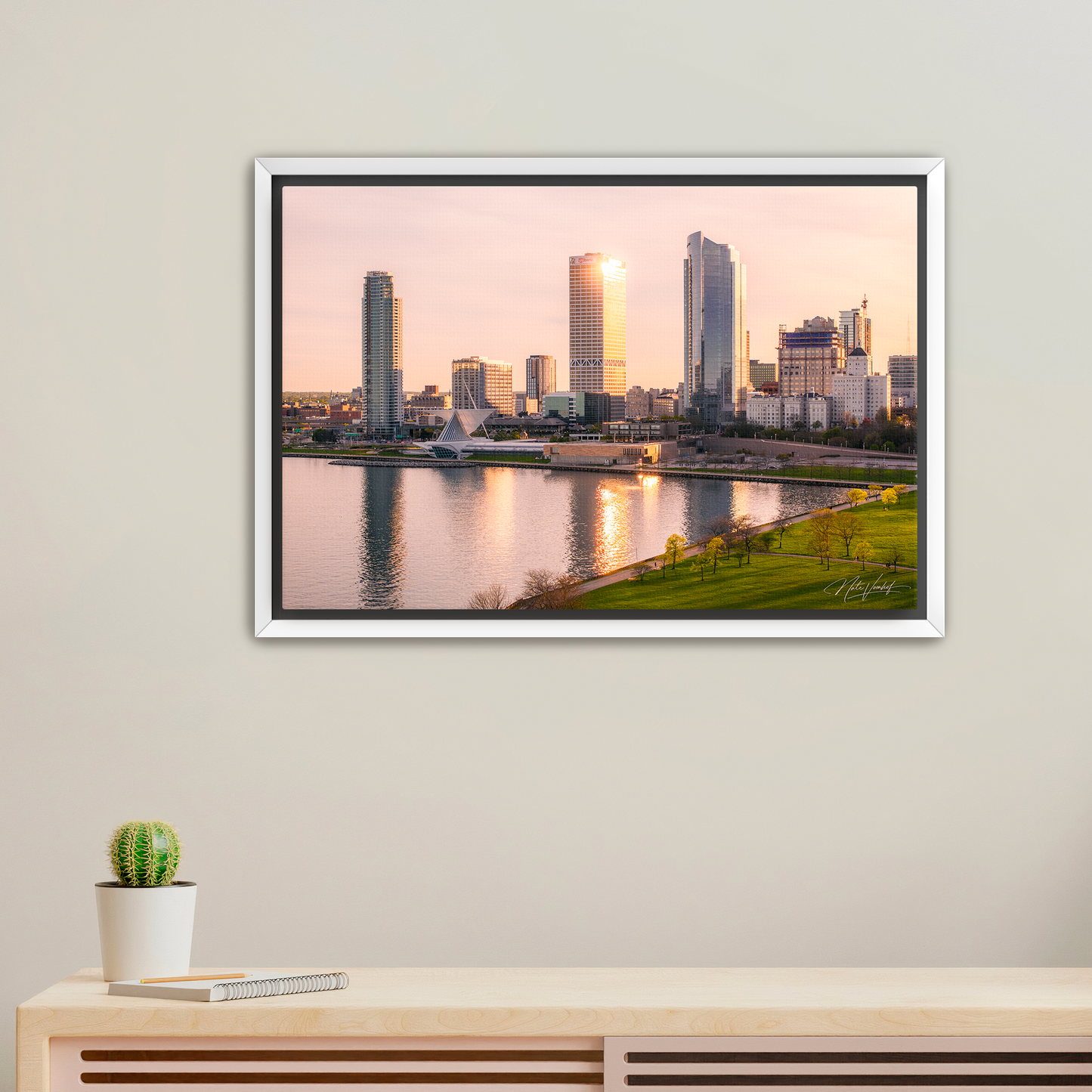 Shine On MKE Canvas