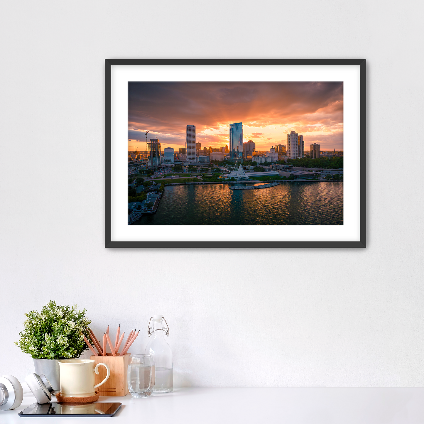 Milwaukee Sunset Fine Art Print