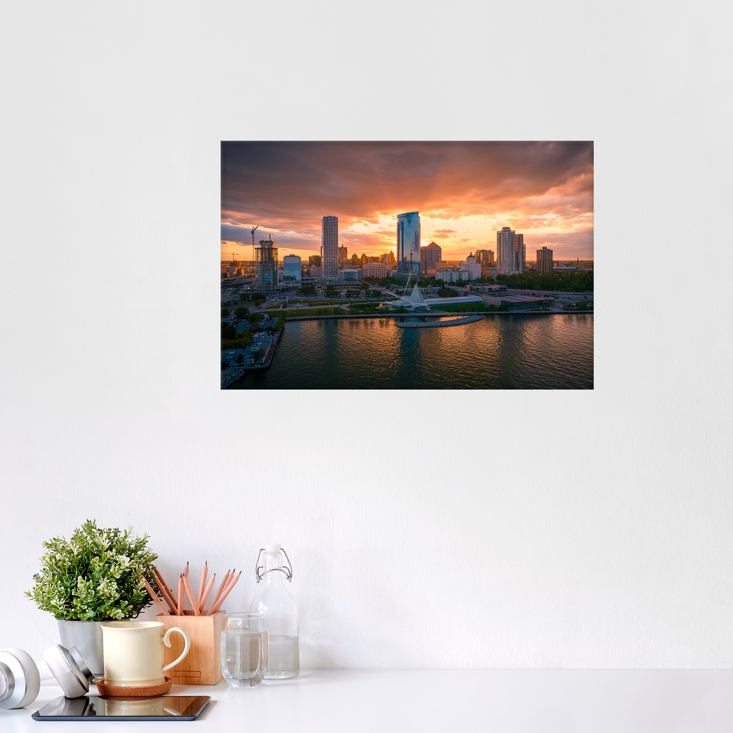 Milwaukee Sunset Fine Art Print
