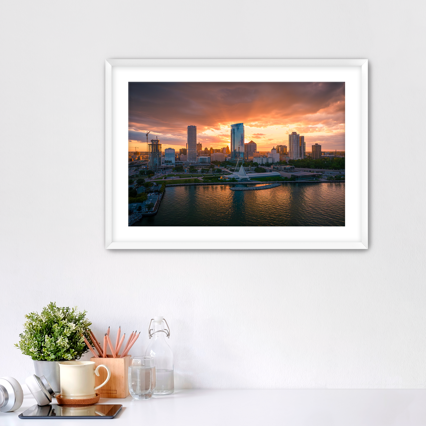 Milwaukee Sunset Fine Art Print