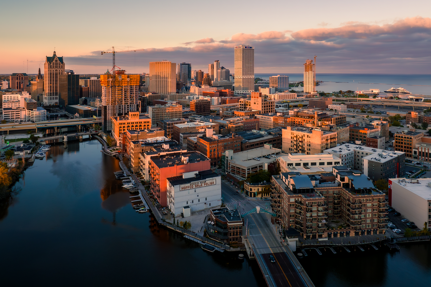 Fall Golden Hour Third Ward Fine Art Print