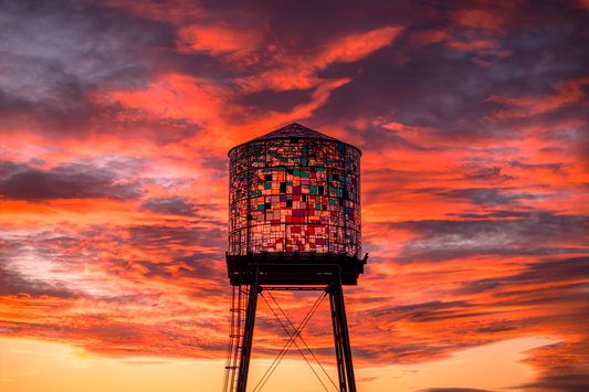Coakley Brothers Water Tower Fine Art Print