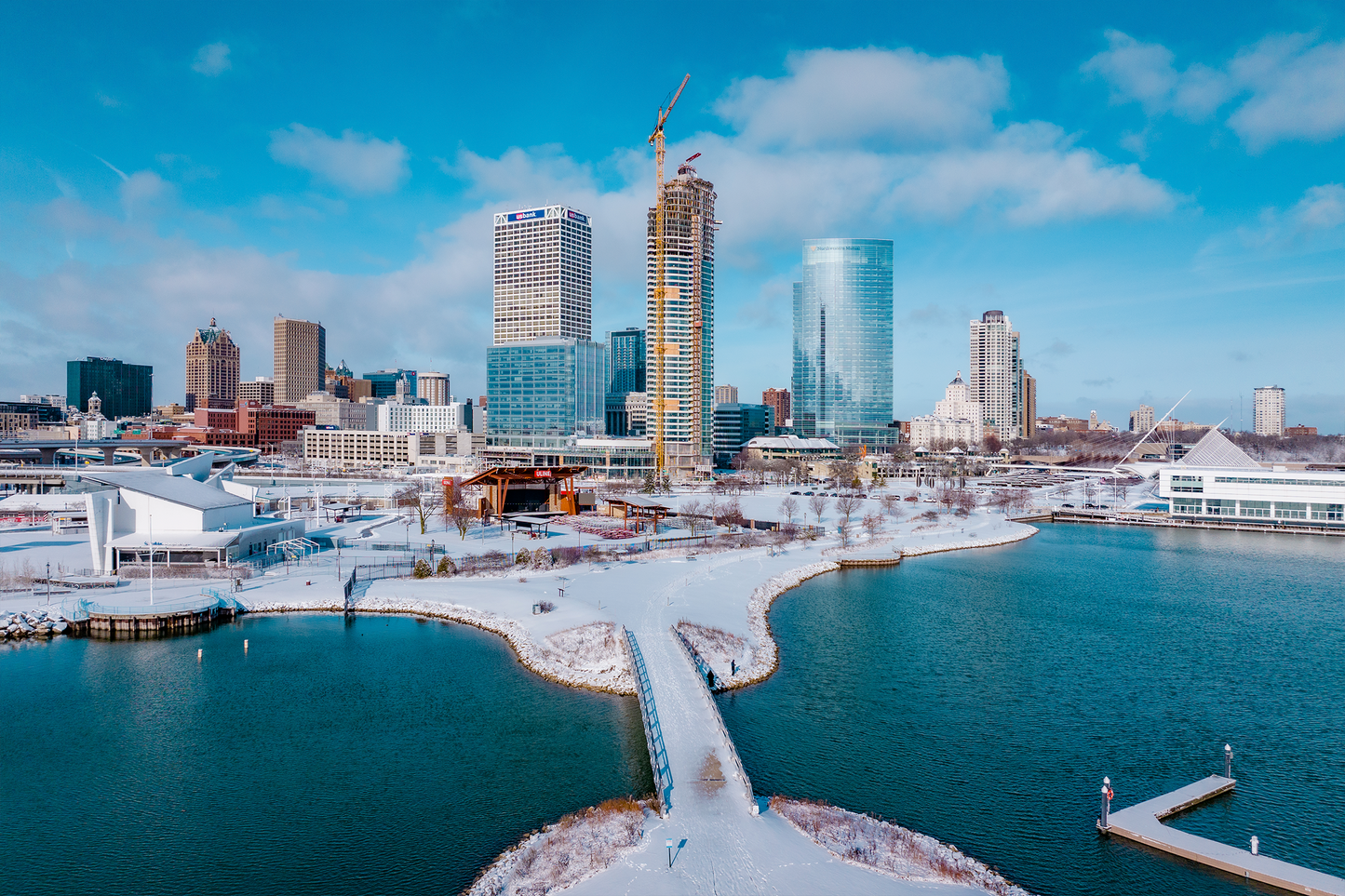 Milwaukee Winter Canvas