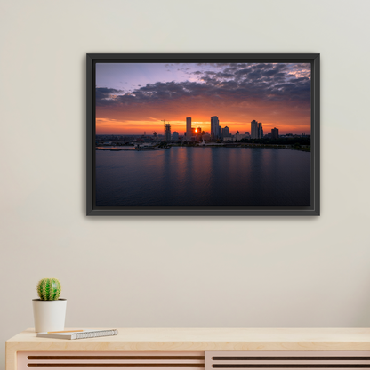 Milwaukee Henge Skyline Canvas