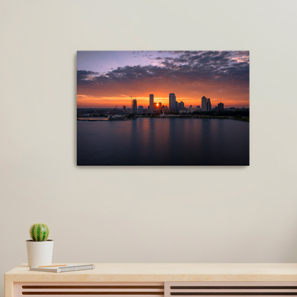 Milwaukee Henge Skyline Canvas